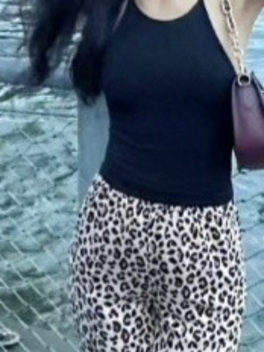 Black Crop Top HM